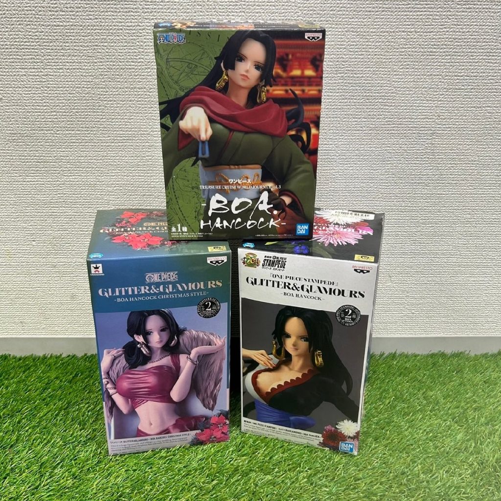 【BANDAI】ワンピース ハンコックフィギュア まとめて出張買取させていただきました!